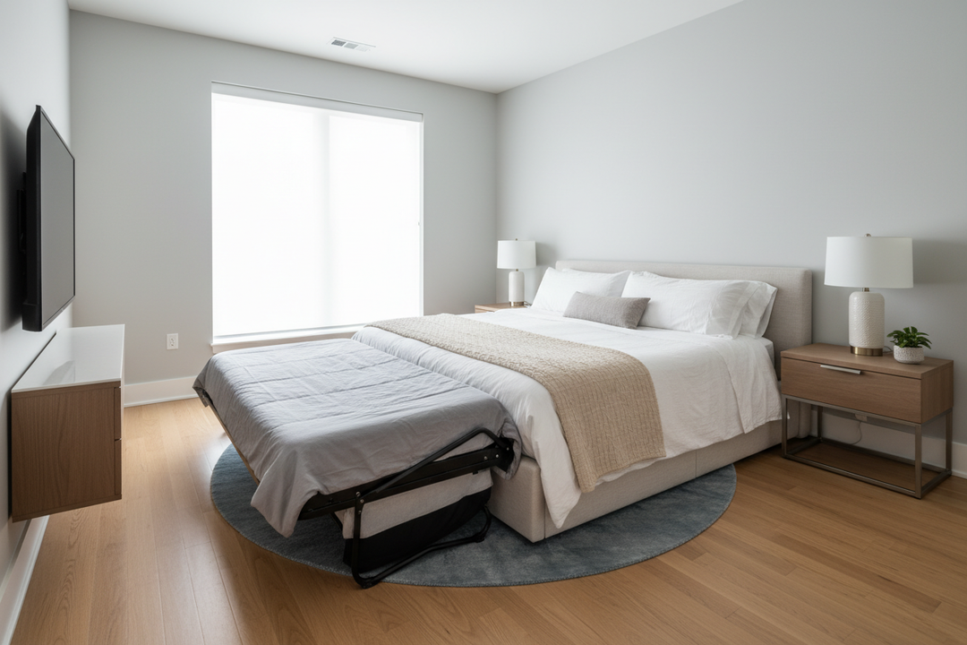 The Common King Guest Bed Layout Mistake to Avoid