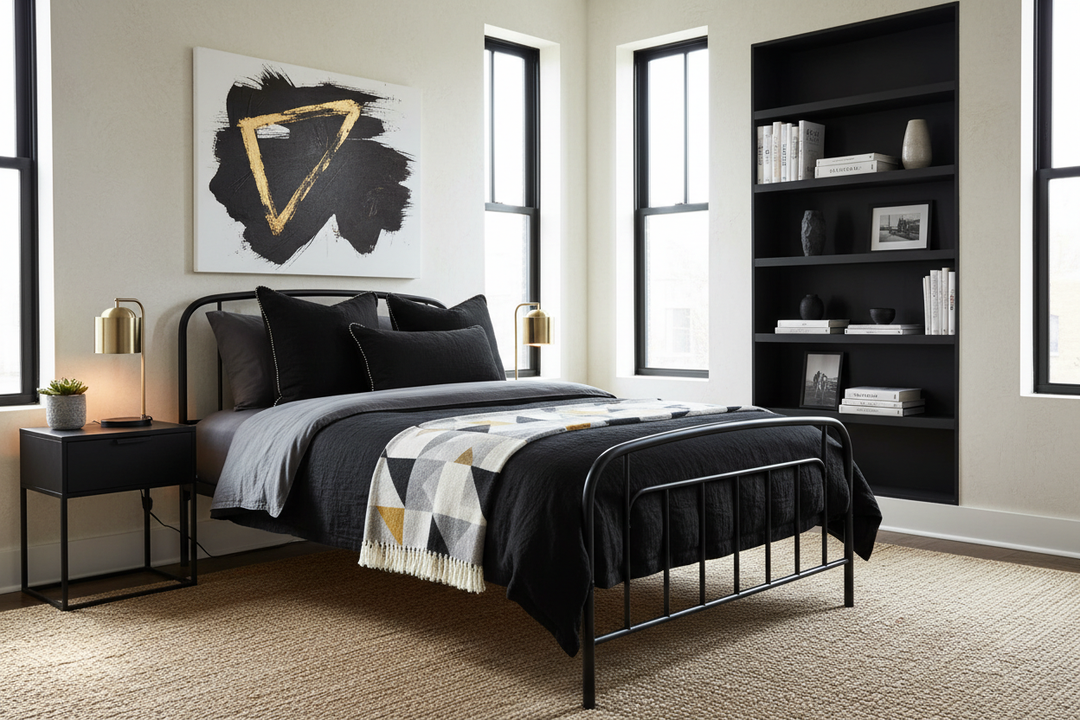 Mastering the Black Single Bed: A Designer's Styling Guide