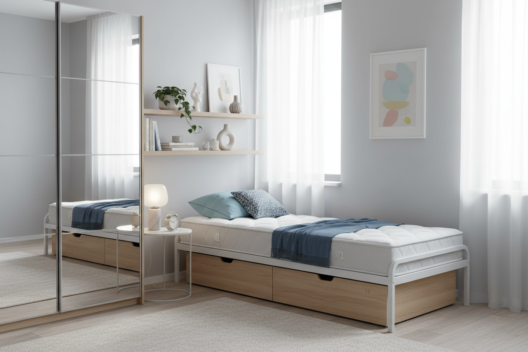 Maximizing Small Spaces: The Spring Bed Single Layout Guide