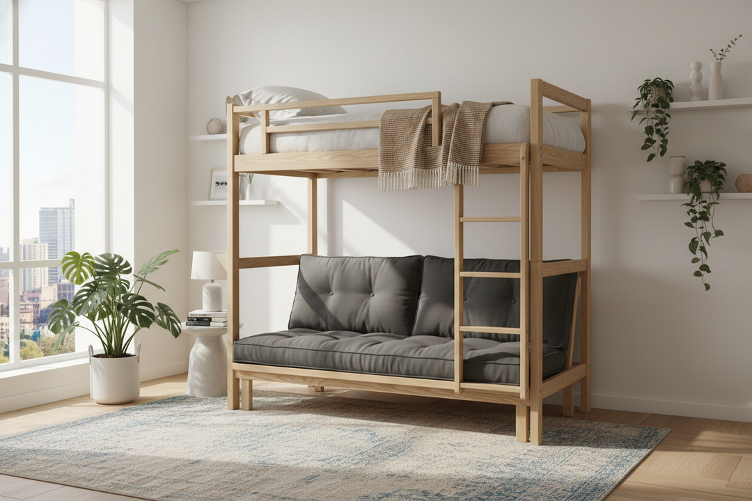 Maximize Your Layout: The Bunk Bed Futon Combo Styling Guide