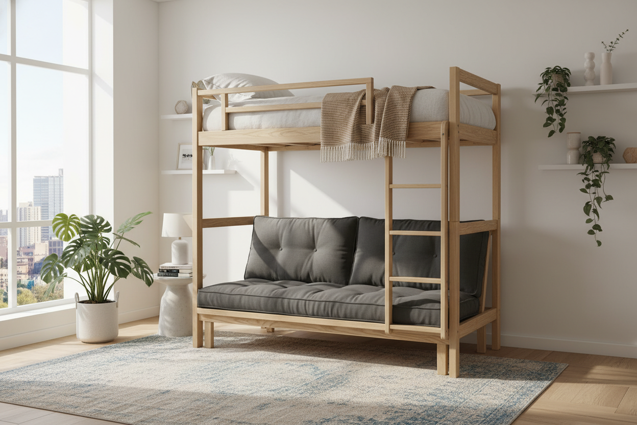 Maximize Your Layout: The Bunk Bed Futon Combo Styling Guide