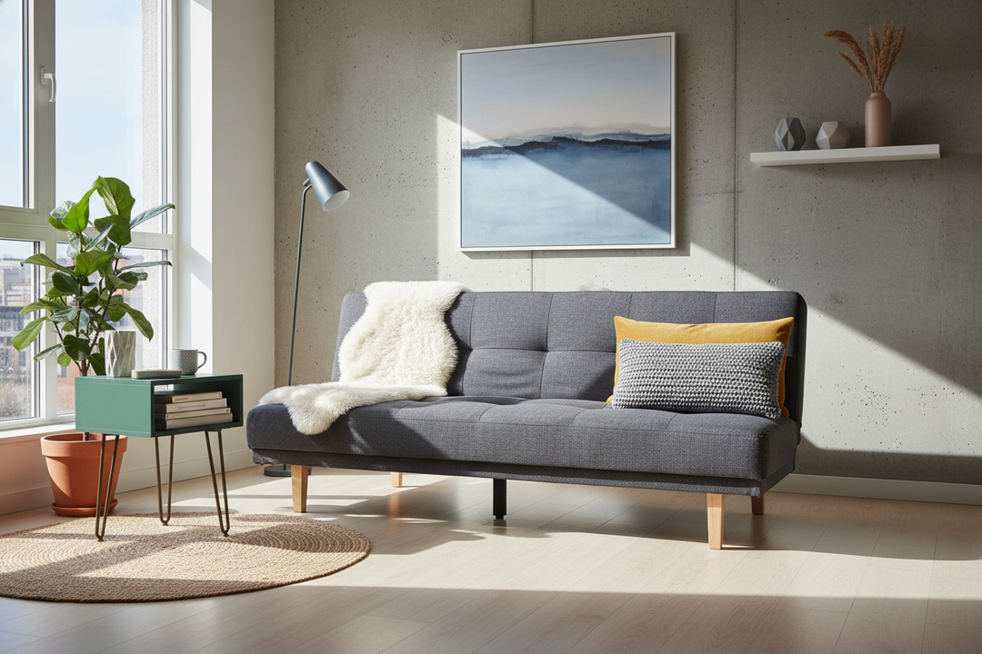 Is an IKEA Grey Futon Worth It? An Honest Designer Review