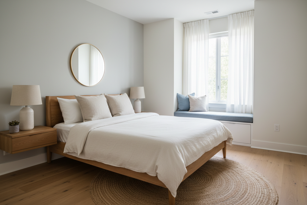 Designing a Small Bedroom with a Full Size Bed