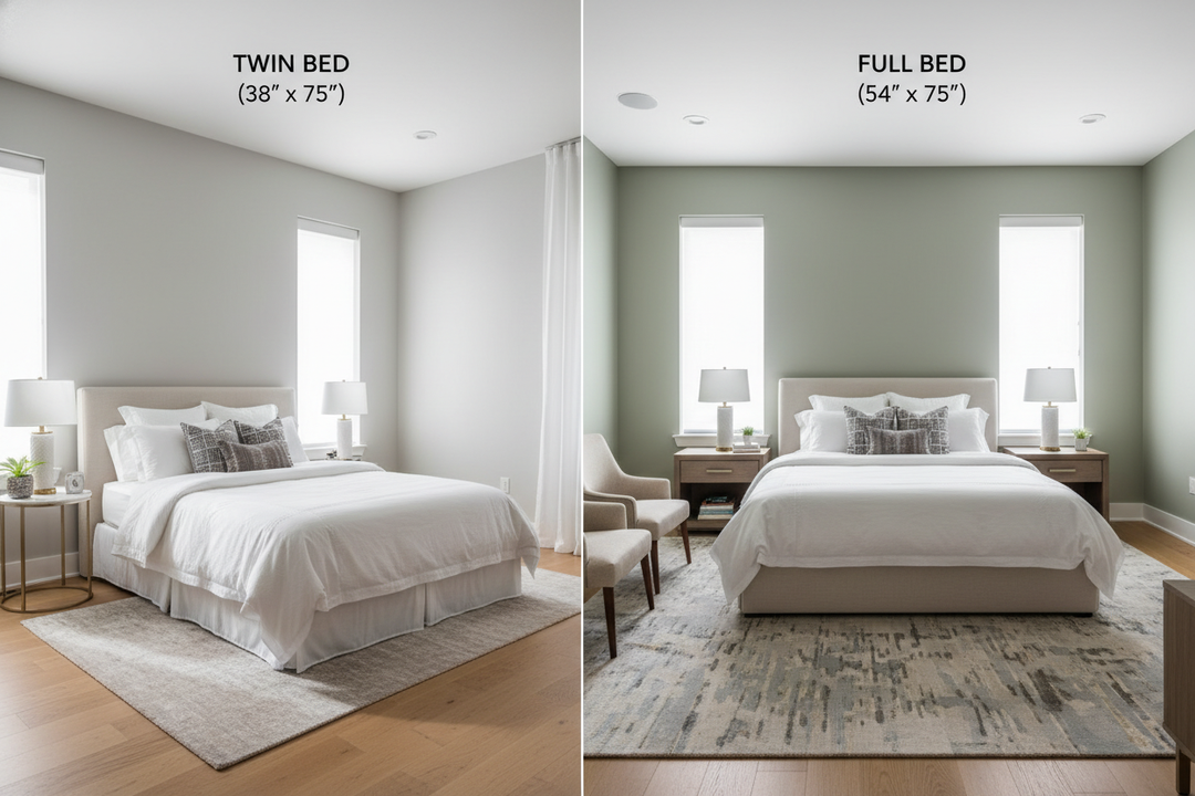 Twin Bed and Full Bed Size: The Ultimate Layout Guide