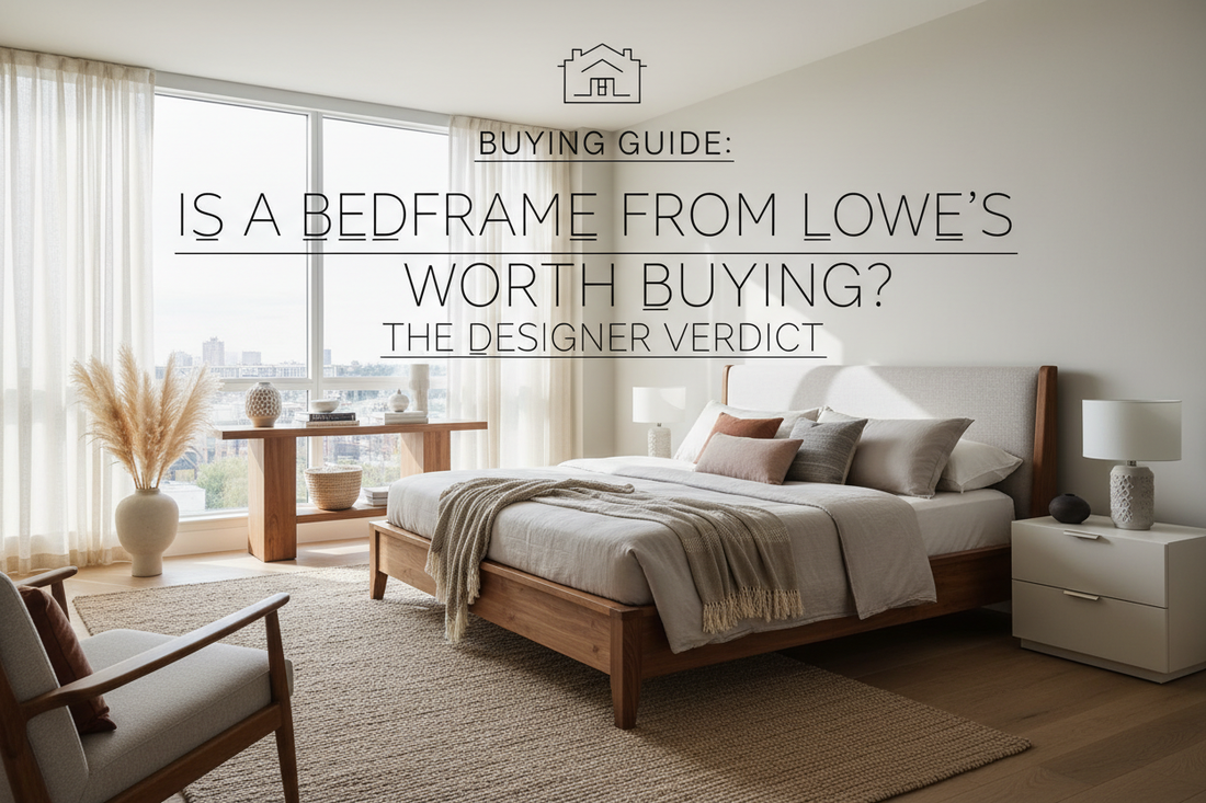 Is a Bedframe from Lowe's Worth Buying? The Designer Verdict