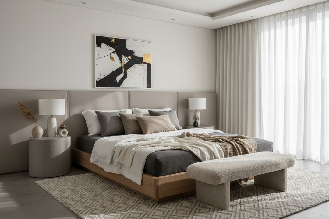 How to Style a Contemporary Low Bed Frame for Luxury