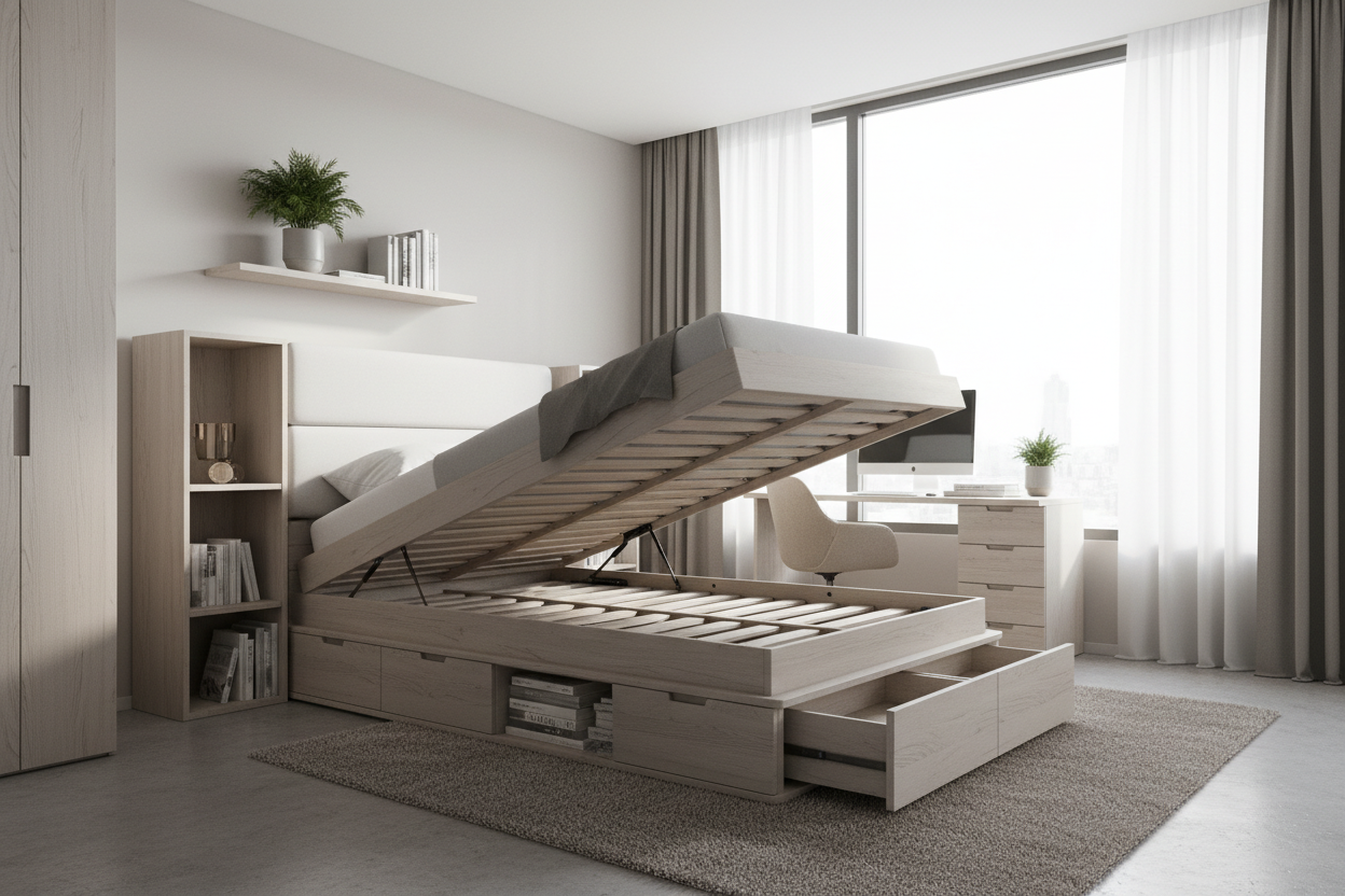 Maximizing Square Footage: The Ultimate Bed Frame Space Saver Guide