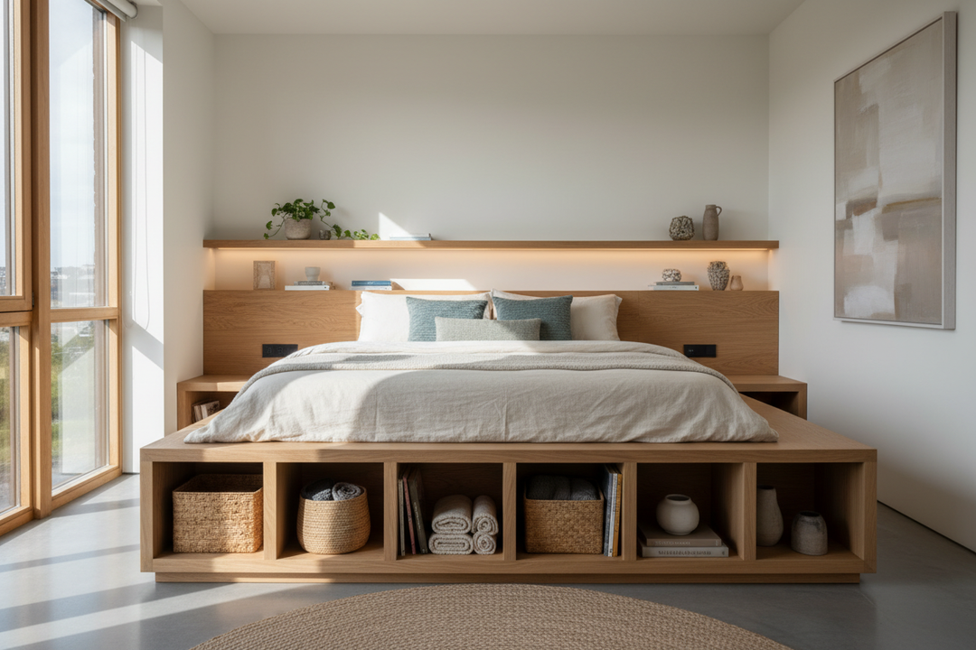 Build a Custom DIY Cubby Bed Frame That Looks High-End