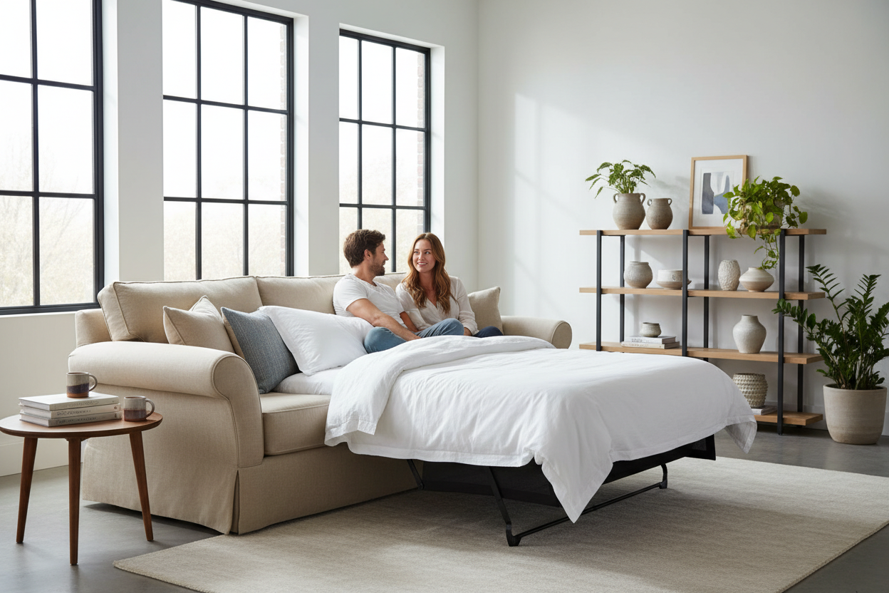 Is A Pottery Barn Sleeper Sofa Queen Actually Worth It?