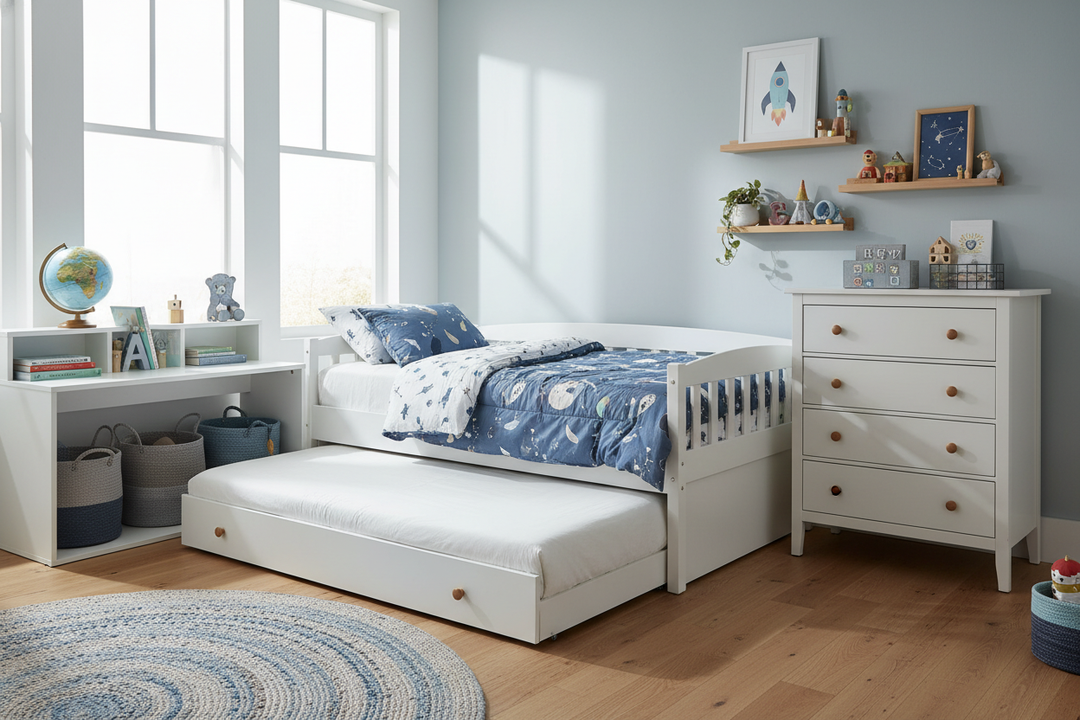 Maximize Space: Styling the Perfect Childrens Bed Trundle