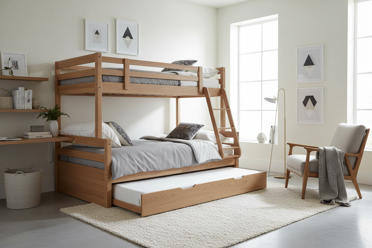 The Bed Bunk Trundle Guide: Maximizing Style and Floor Space