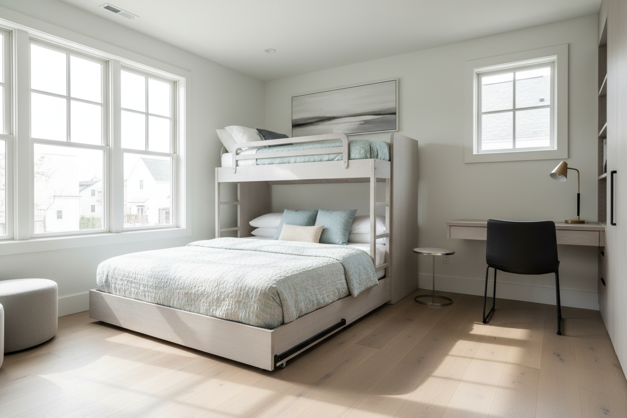 The Common Bunk Bed With Full Trundle Layout Mistake