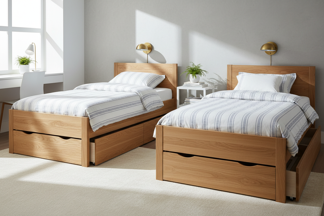 Maximize Small Rooms: The Ultimate Twin Captain Bed Guide