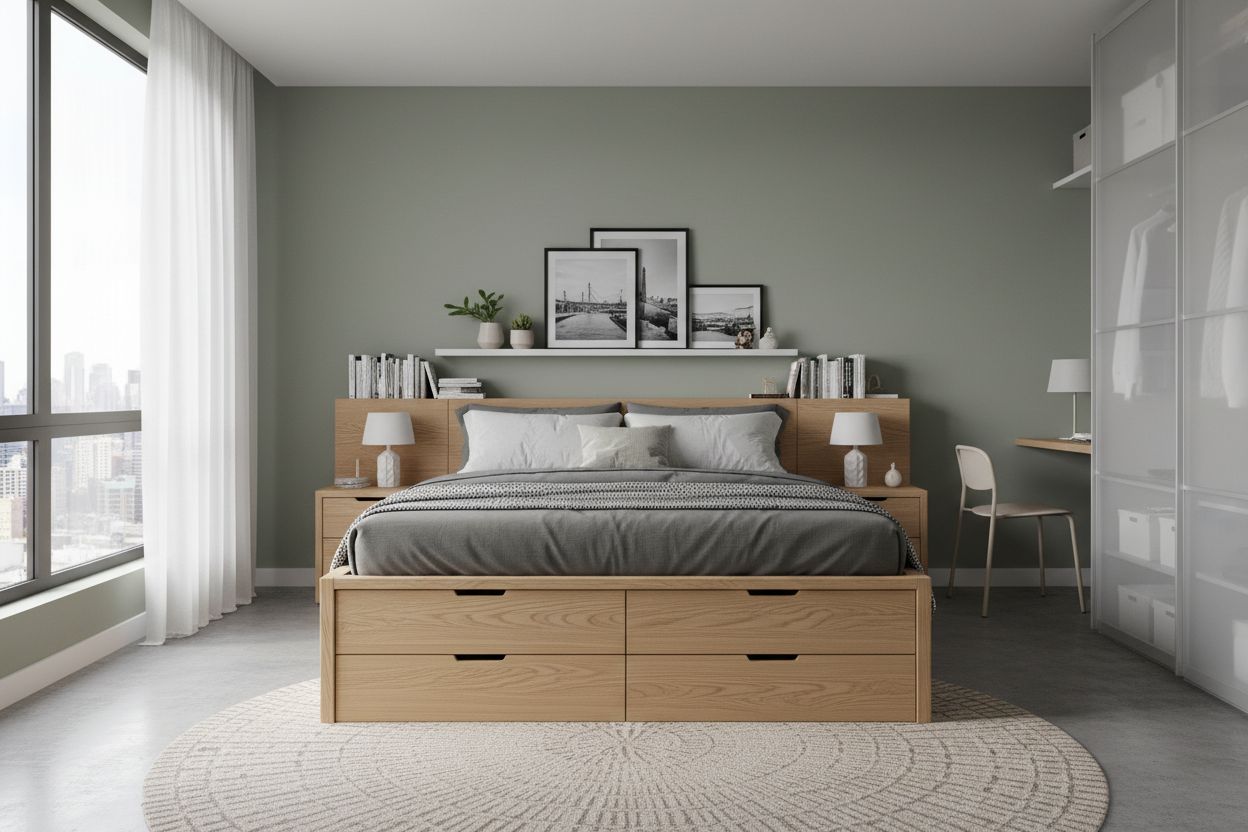 Maximize Small Rooms: The Full Platform Storage Bed Guide