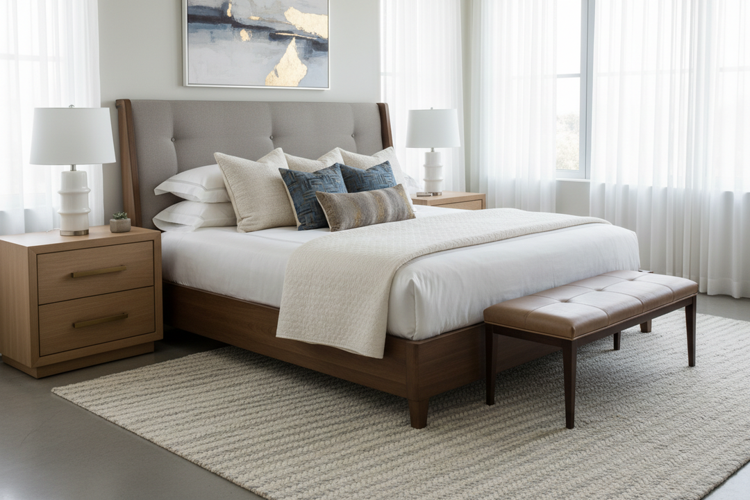 Curating Home Depot Beds Queen for a High-End Bedroom Aesthetic