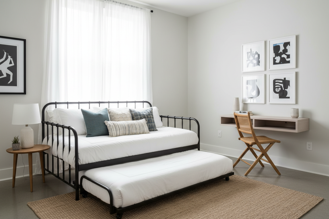 Maximize Style: The Expert Guide to the Metal Bed with Trundle