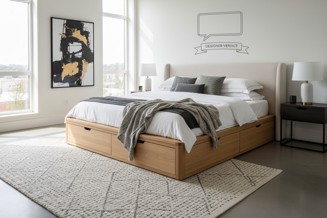 Is a King Size Bed with Drawers Worth It? The Designer Verdict