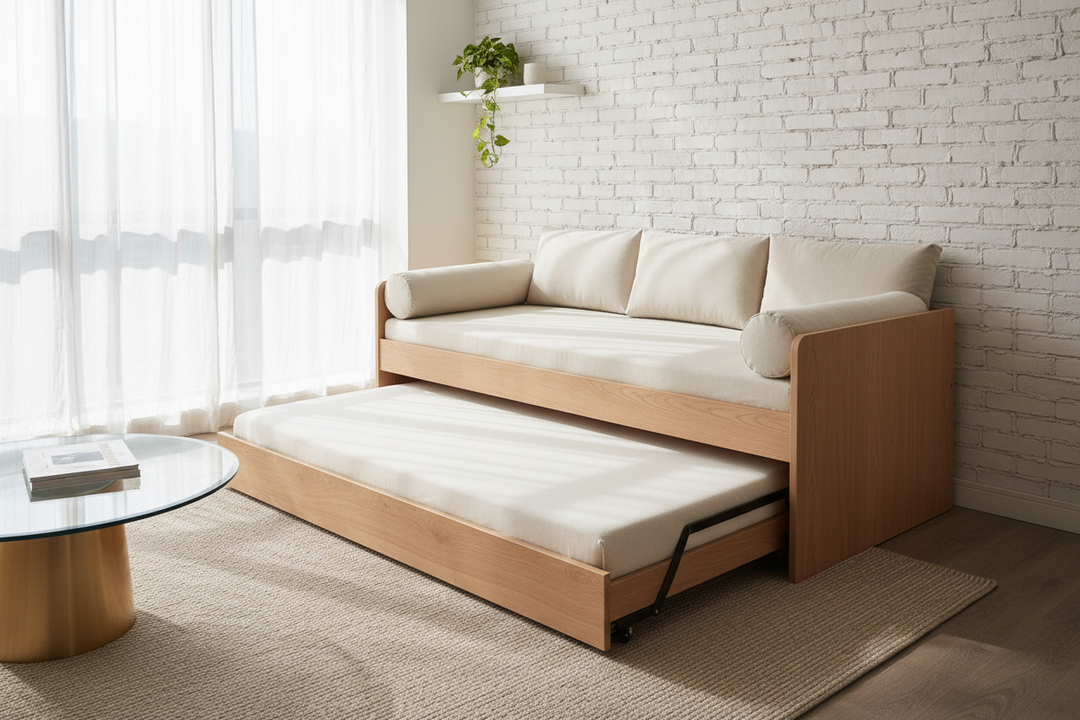 Maximize Small Spaces With a Twin to Double Bed