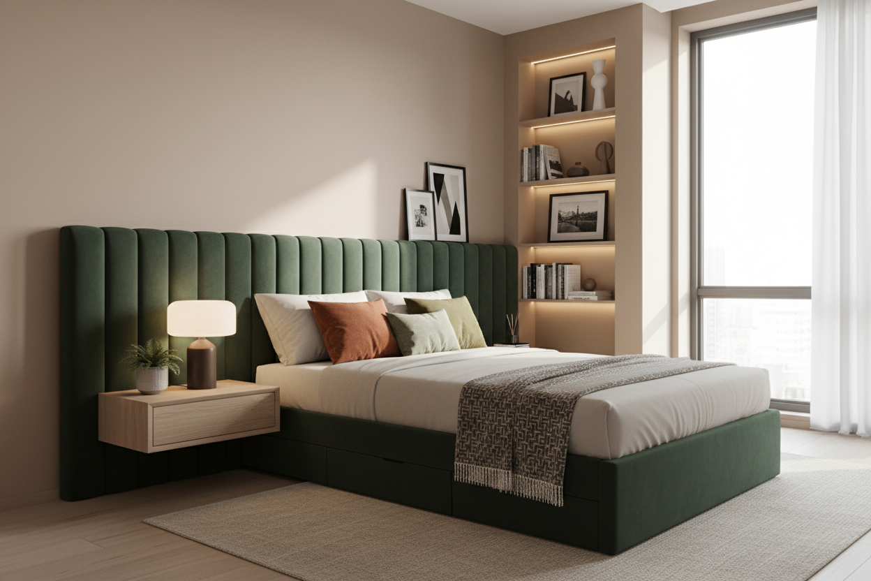 Styling a Headboard on the Side of the Bed: A Designer’s Guide