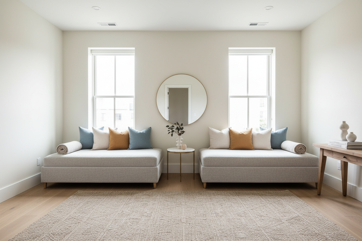 Mastering the Layout: 2 Day Beds in One Room Without Clutter