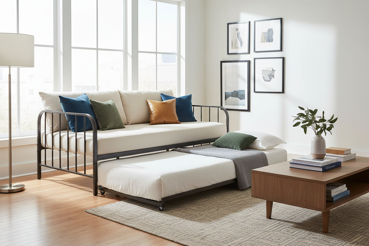 The Designer’s Guide to the Full Size Daybed Couch with Trundle