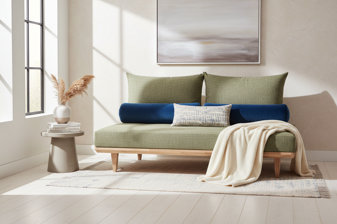 How to Style Daybed Wedge Bolster Pillow Covers for a Custom Look