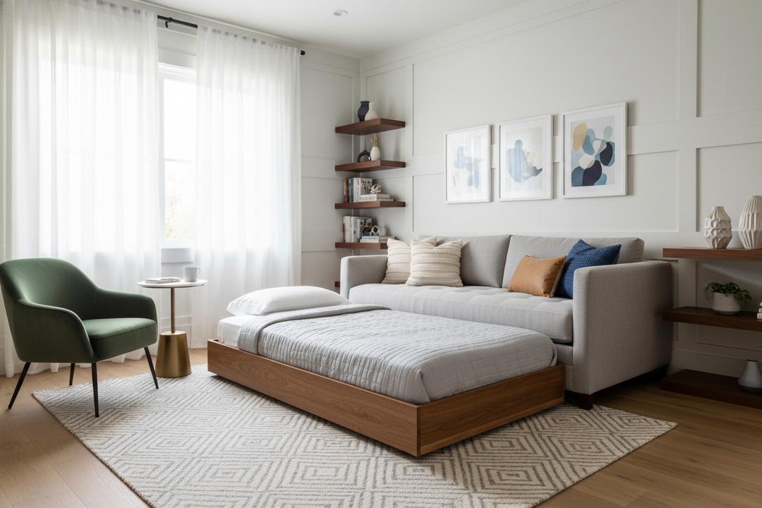 Mastering Small Spaces: The Slide Out Daybed Layout Guide
