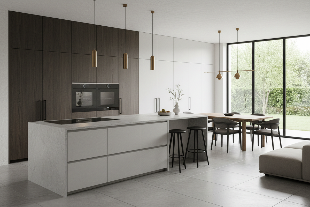 European Kitchen Islands: Mastering the Art of Sleek Functionality