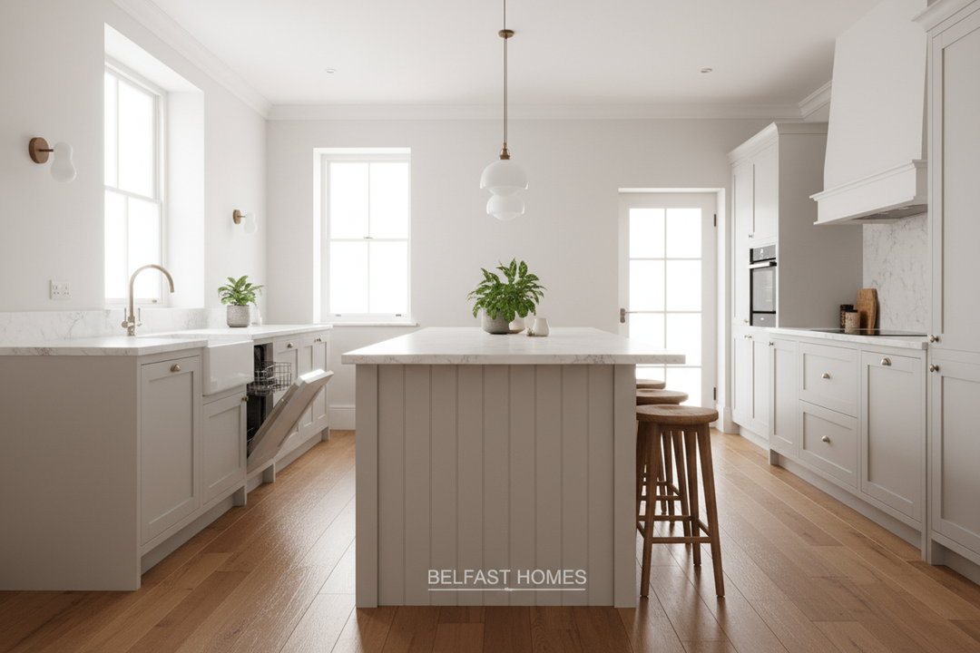 The Common Kitchen Island Belfast Layout Mistake to Avoid