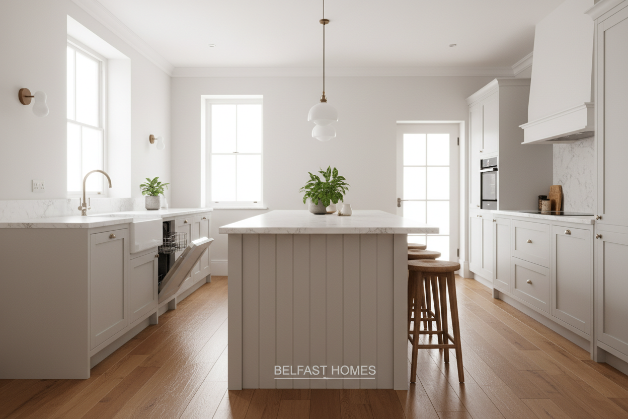 The Common Kitchen Island Belfast Layout Mistake to Avoid