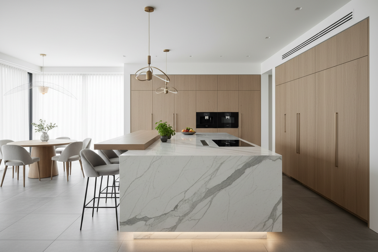 V Shape Kitchen V-Shaped Kitchen Island: The Secret to Better Flow and Hosting – HOMSEE