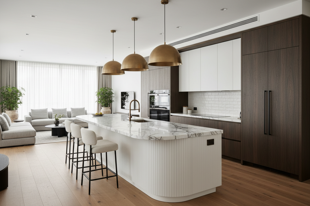 Don't Install a Crescent Shaped Kitchen Island Until You Read This