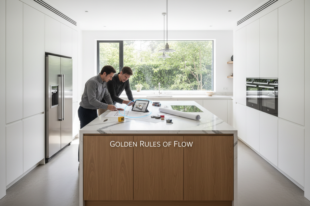 Designing a Kitchen Island Layout: The Golden Rules of Flow