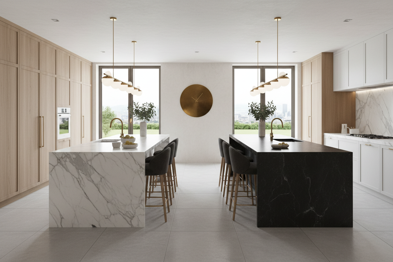 Mastering Kitchen Plans with Large Island for a Luxury Layout
