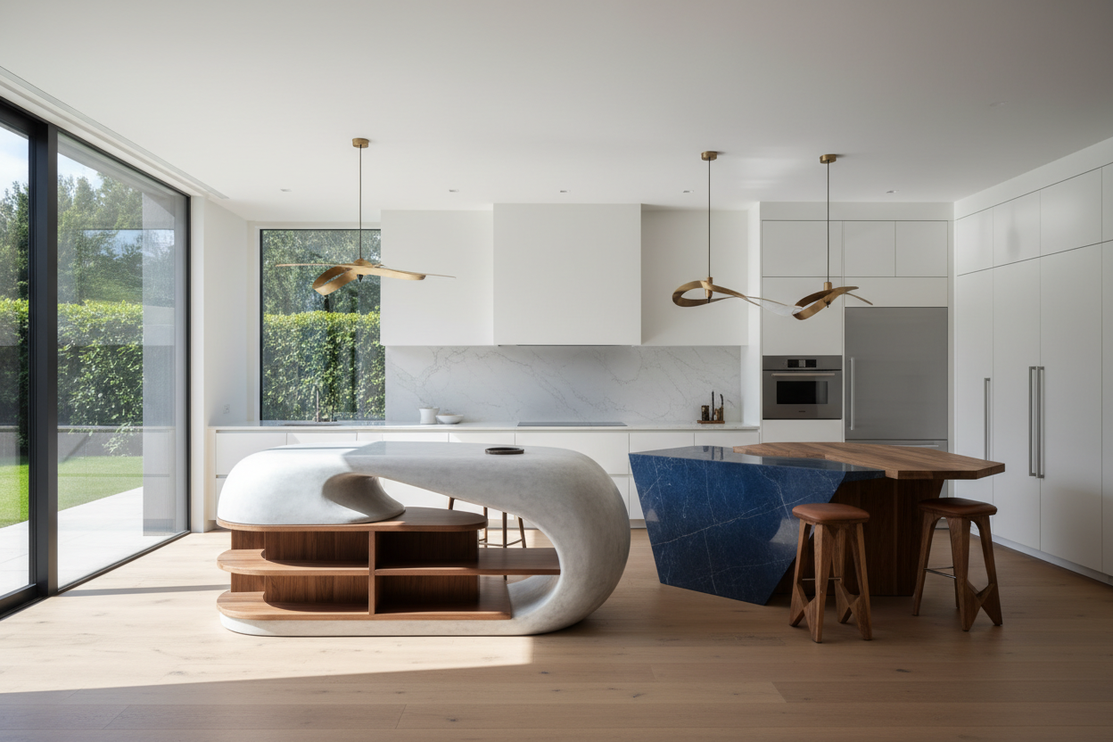 Rethink Your Kitchen Layout With Cool Island Shapes