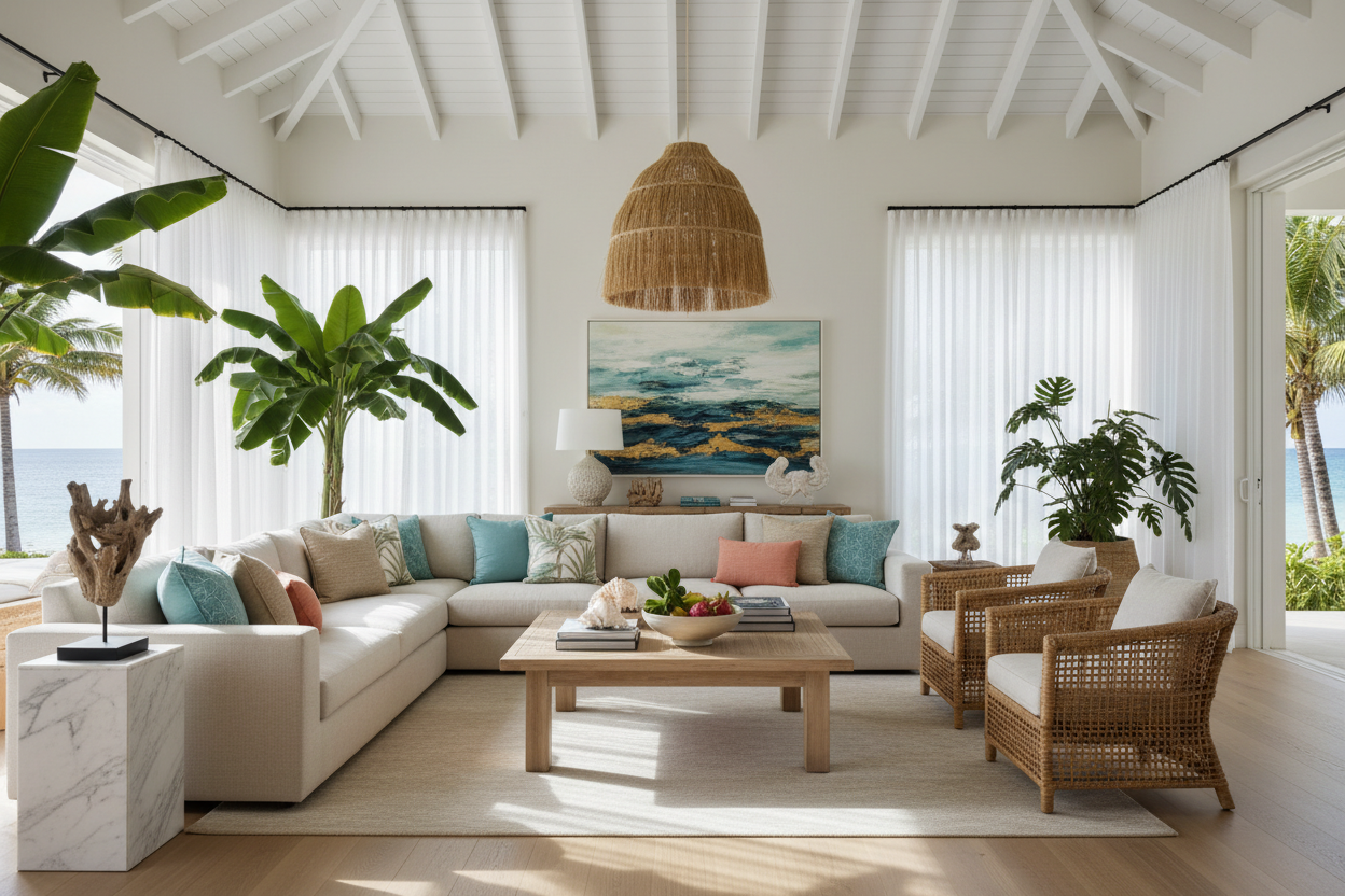 Mastering Island Home Interiors: A Guide to Casual Luxury
