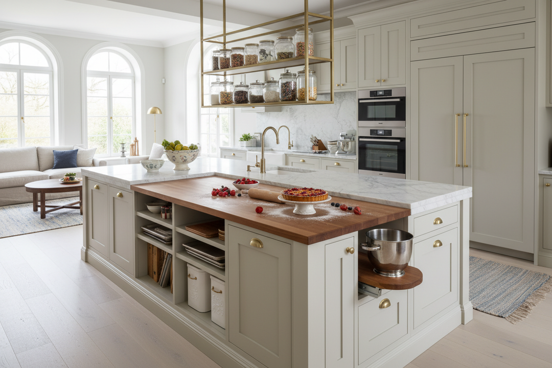 The Bakers Island Kitchen: Designing for Pastry & Style