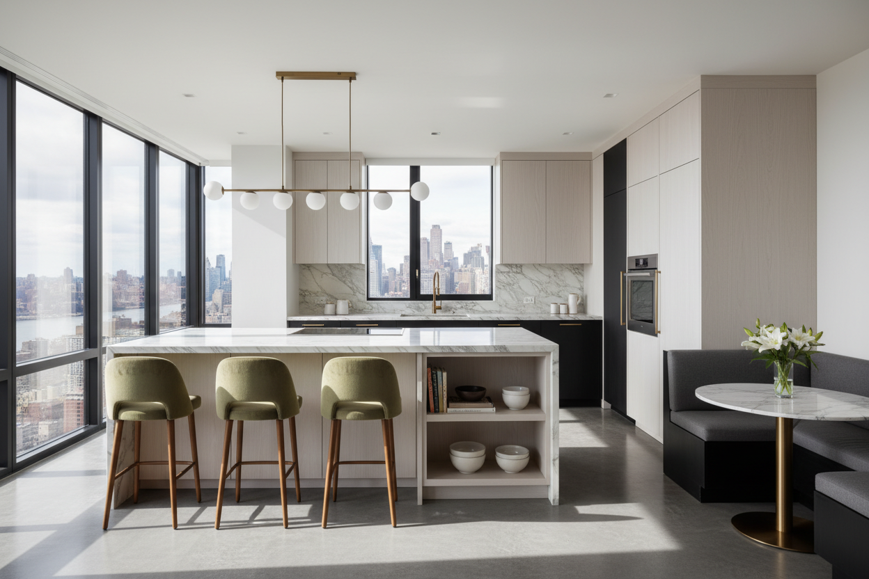 Mastering the Kitchen Island New York Layout: A Designer’s Guide