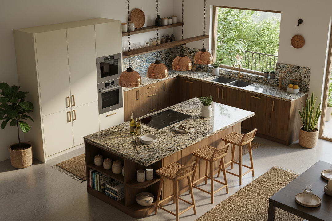 Is an Island Kitchen Right for Your Indian Home? The Honest Truth
