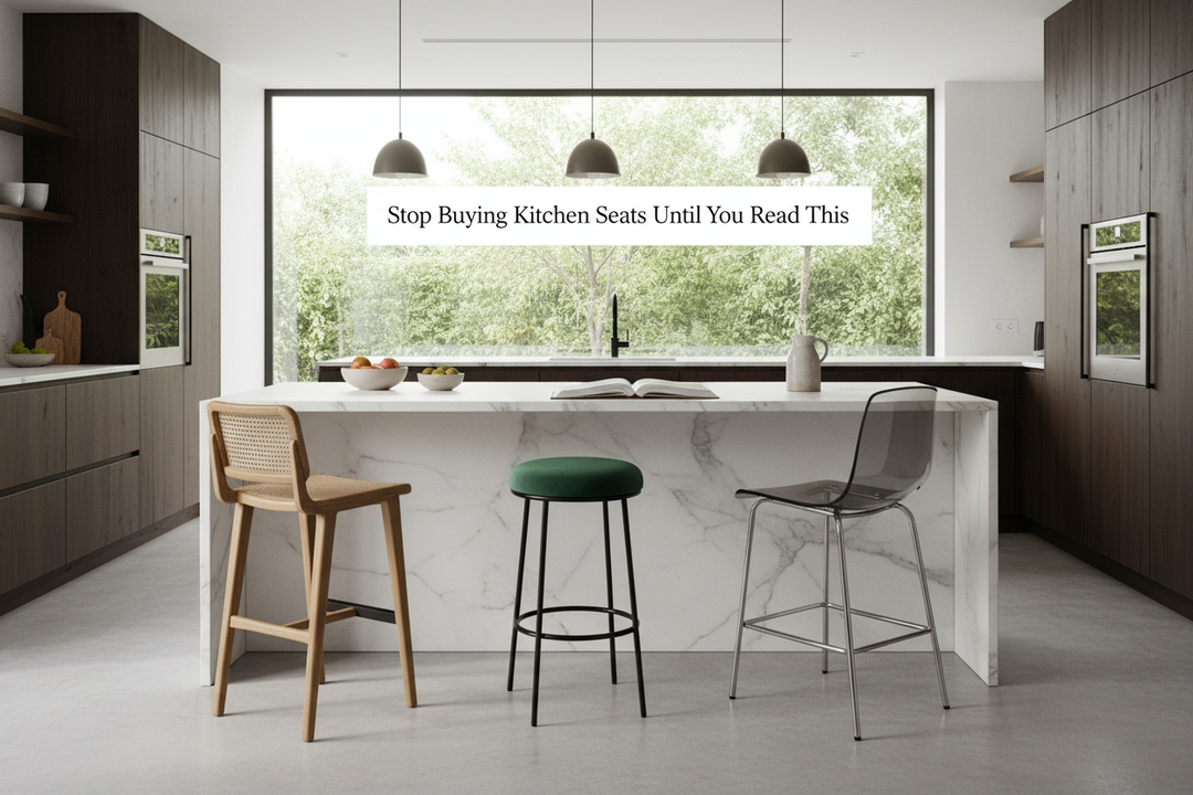 Stop Buying Kitchen Island Seats Until You Read This