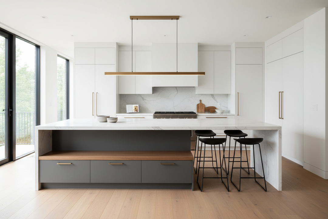 The Common Bench for Kitchen Island Layout Mistake to Avoid