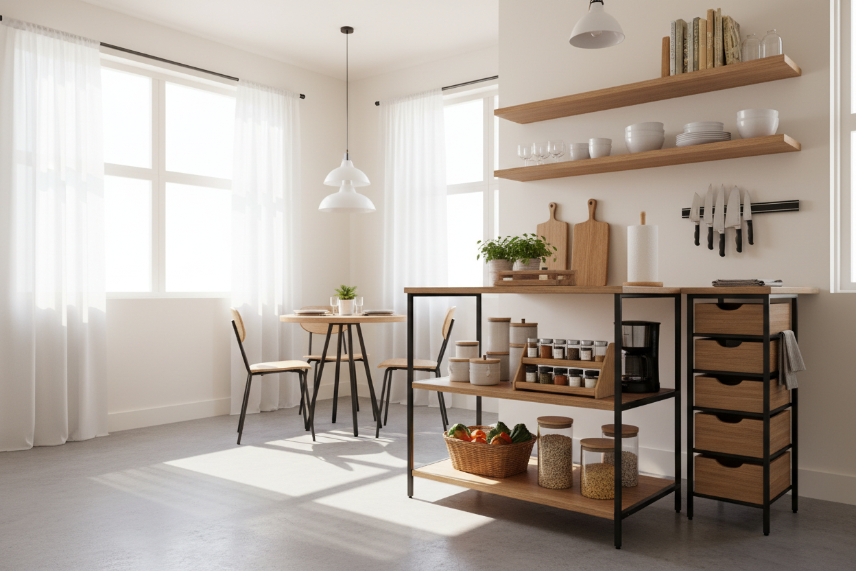 Solving Clutter: The Expert Guide to Kitchen Stands Storage