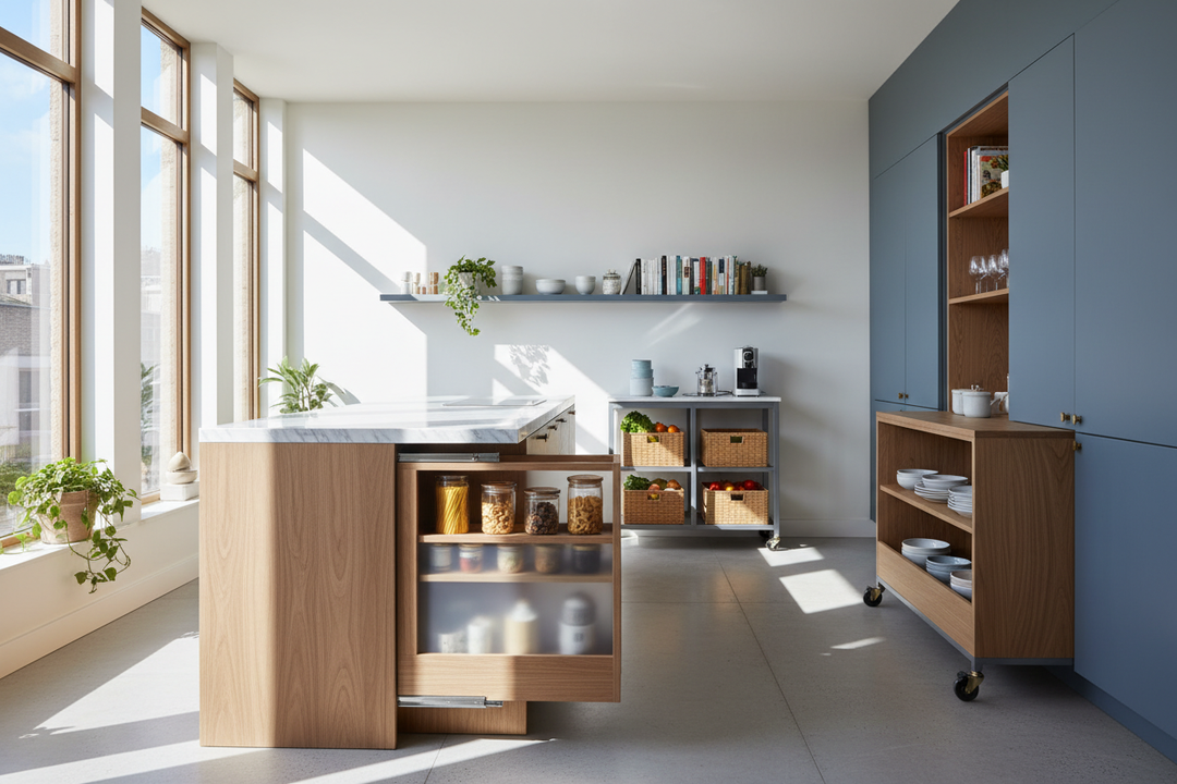 Unlock Hidden Space With Smart Kitchen Portable Storage