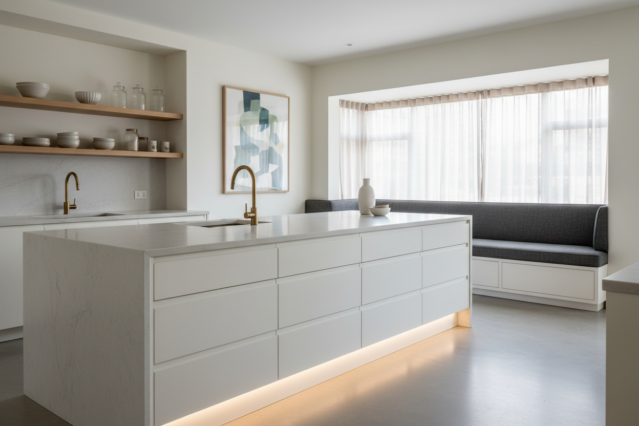 Designing the Perfect Kitchen Bench with Drawers: A Pro Guide