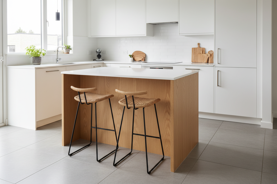 Mastering the Layout: Kitchen Islands for Small Kitchens with Stools