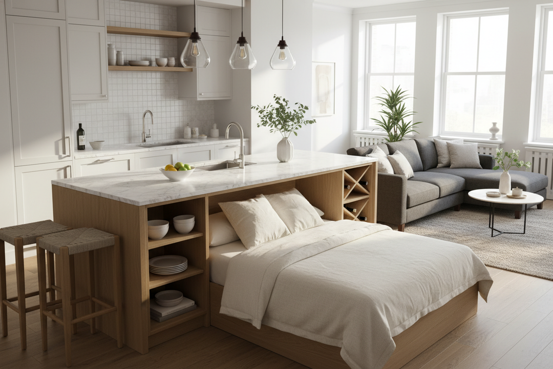 Styling A Bed Bath Beyond Kitchen Island For A High-End Look