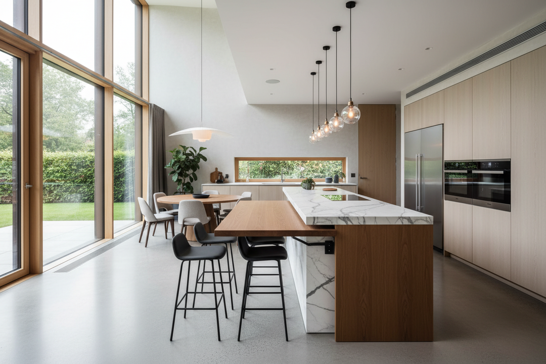 Why Your Layout Needs a Kitchen Island with Drop Down Table