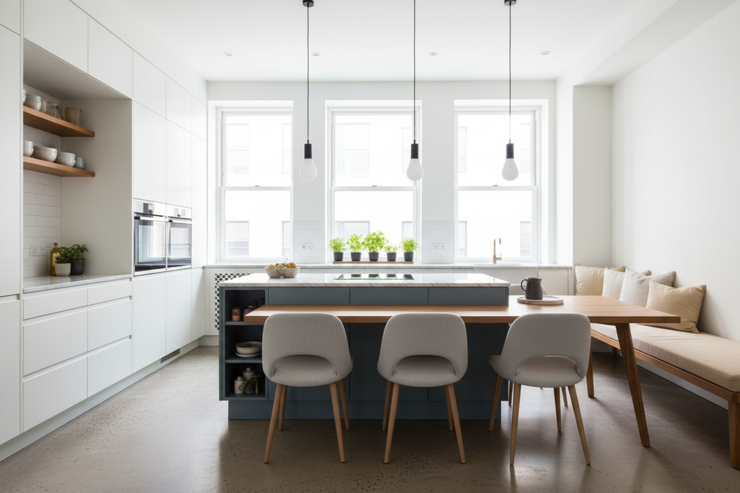 Designing the Perfect Kitchen Dining Room Combo with Island
