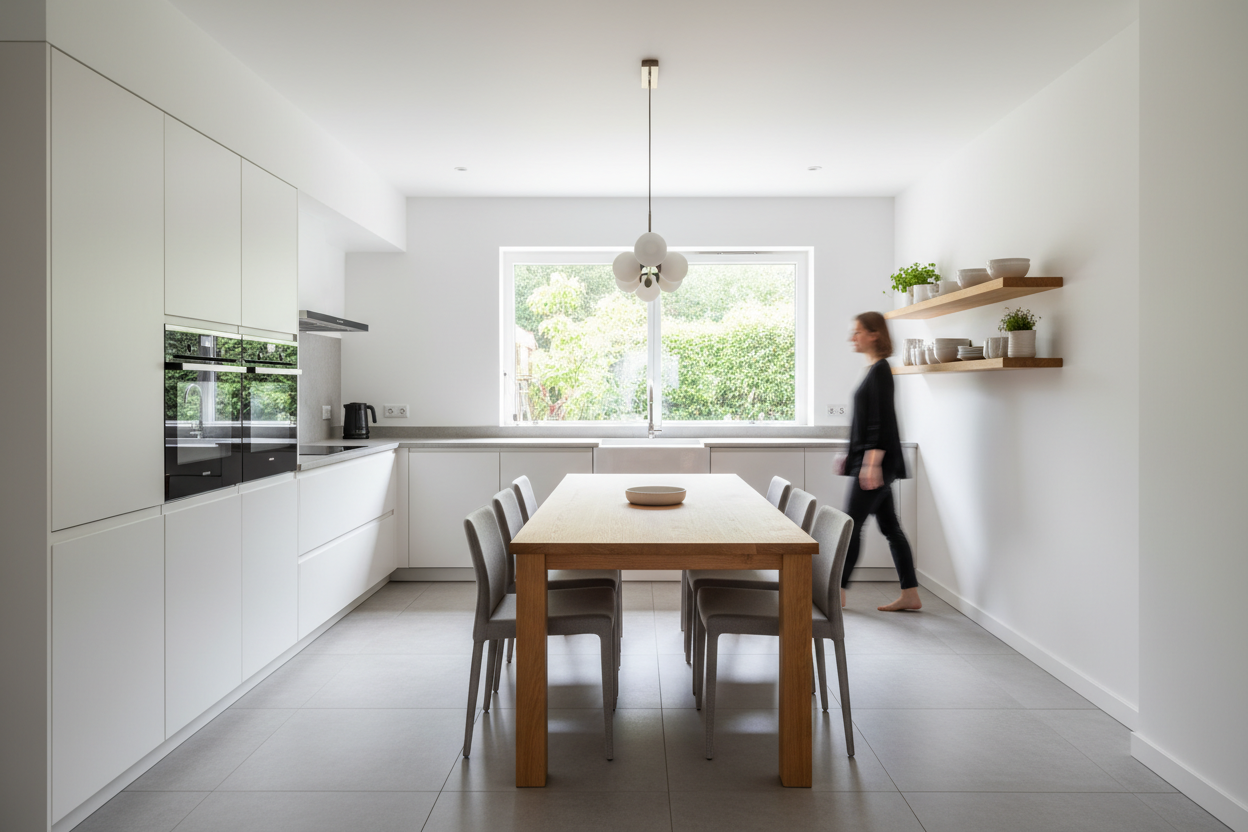 Why a Dining Table Instead of Island Creates Better Kitchen Flow