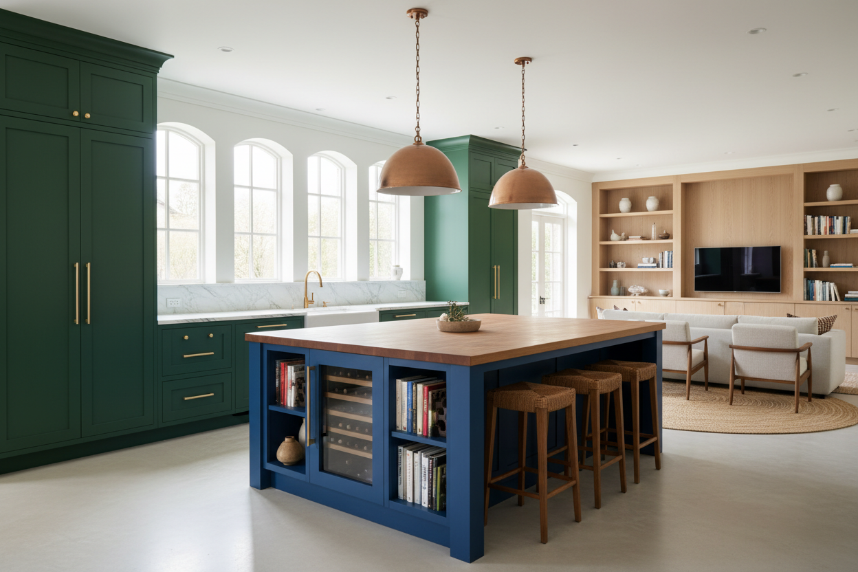 Mastering the Different Color Kitchen Island Look for Luxury Appeal